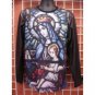 Virgin Mary long sleeve Sublimation T-SHIRT Baby Jesus sublimation T shirt M-2