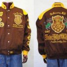 IOTA PHI THETA brown Long sleeve Jacket Coat IOTA PHI THETA RACE JACKET XL-5XL