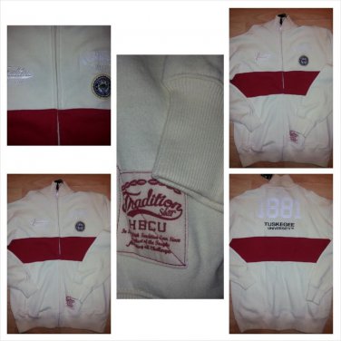 TUSKEGEE UNIVERSITY TRACK JACKET Mens Tradition TSU University Track Jacket M