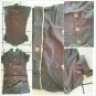 Womens Olive Green Military style Button Dress Lady's button up casual dress L