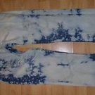 LEVIS BLUE DENIM JEAN PANTS BLUE DISTRESSED DENIM JEAN PANTS 31Wx30L