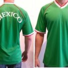 Mens Soccer Jersey Green Mexico Soccer Jersey Polyester Soccer Jersey S-2X #1