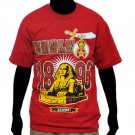 Masonic Freemason Nobel Shriner's short sleeve T-shirt Red Shriner Tee shirt