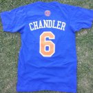 TYSON CHANDLER (#6) ADULT ADIDAS NEW YORK KNICKS JERSEY STYLE TEE SHIRT S