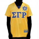Sigma Gamma Rho Gold womens football jersey Sigma Gamma Rho womens Jersey S-3X