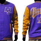 Alcorn State University Fleece Varsity Jacket HBCU College Letterman Coat S-4X
