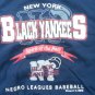 NEW YORK BLACK YANKEES SWEATSHIRT NAVY BLUE BLACK YANKEES SWEATSHIRT 2XL
