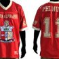 Kappa Alpha Psi Red short sleeve football jersey NUPE Football jersey M-5X NWT