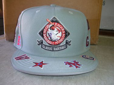 Negro League Baseball Cap Commemorative Gray Negro League Baseball Hat One size