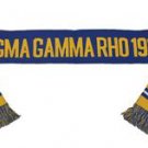 Sigma Gamma Rho Sorority blue gold Scarf Sigma Gamma Rho blue sorority scarf