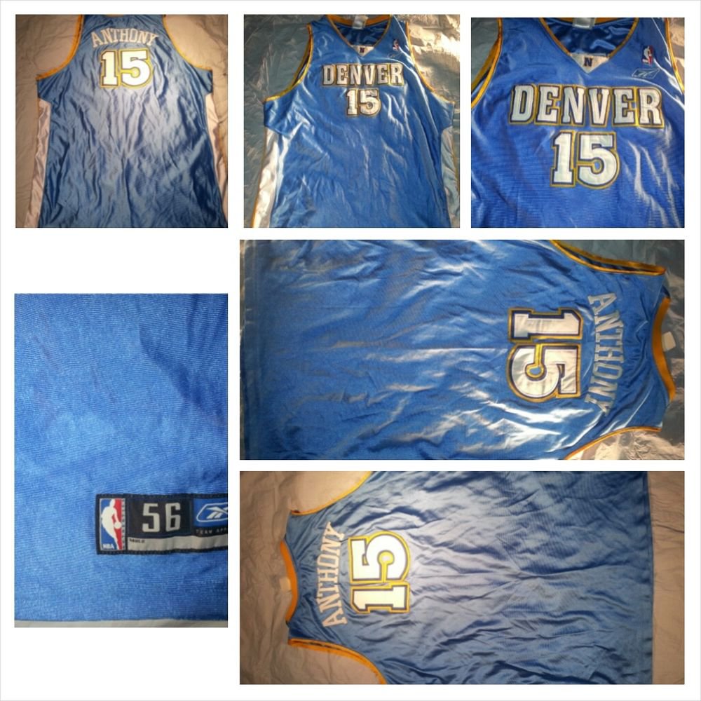 carmelo anthony denver nuggets jersey