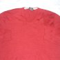 Burgundy long sleeve V neck sweater by WXY Burgandy long sleeve V neck sweater
