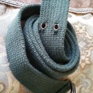 Army Green cargo twill belt Heavy duty cotton twill belt Unisex belt 38-40W #1
