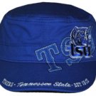 Tennessee State University TSU Blue Captains Cap Baseball Cadet Captains Cap Hat