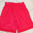 RED mesh shorts by PRO CLUB Comfort Mesh basket ball skater sports shorts S-7X