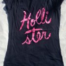 Blue short sleeve V neck T shirt Womens Hollister Blue V neck T shirt M