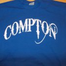 City of Compton Short Sleeve T shirt Blue Short sleeve COMPTON CPT T-shirt 2XL