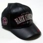 Negro League Black leather Baseball cap hat Black Crackers baseball Cap Hat