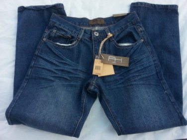 AK ROK BLUE DENIM JEAN PANTS MEN'S BLUE DENIM JEANS PANTS  30Wx30L