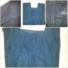 Mens Black Pin Stripe Dress Casual business pants Dress Slacks  40WX30.5L