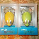 Yellow FM Desktop Radio Computer Mouse Radio (Computer Mouse Shaped Photo holder