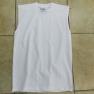 WHITE MUSCLE T-SHIRT by PRO CLUB HEAVY WEIGHT MUSCLE SHIRT TOP T-SHIRT S-7XL
