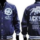 Jackson State University long sleeve jacket Letterman Coat JSU TIGERS M-5X #2