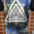 All seeing Eye 3 degree short sleeve T-SHIRT Sublimation print T shirt S-2X
