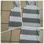 White Gray Stripe tank top T- shirt Men's Casual Fashion Tank Top shirt L