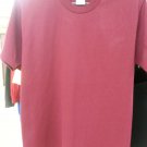 BURGUNDY SHORT SLEEVE T SHIRT PRO CLUB COMFORT CREW NECK T SHIRT S-7X 6PACK