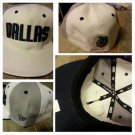 New Era 59FIFTY NBA Dallas Mavericks white blue gray fitted cap hat 7 3/8 NWT