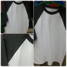 PRO CLUB White Heather Gray Long sleeve baseball T shirt  Baseball  shirt S-2X
