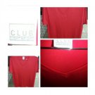 RED SHORT SLEEVE V-NECK T SHIRT PRO CLUB LIGHT WEIGHT V NECK T SHIRT 6 PACK