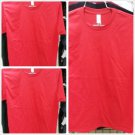 RED SHORT SLEEVE FITTED T SHIRT PRO CLUB FITTED CREW NECK T SHIRT 6 PACK