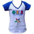 ORDER OF EASTERN STAR BASEBALL TEE OES SHORT SLEEVE BASEBALL T-SHIRT S-4X