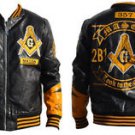 FREEMASON MASONIC MASON JACKET COAT MASONIC POLYURETHANE FRATERNITY JACKET M-5X