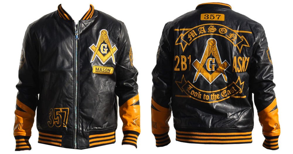 FREEMASON MASONIC MASON JACKET COAT MASONIC POLYURETHANE FRATERNITY ...