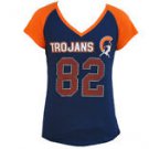VIRGINA STATE TROJANS WOMENS SHORT SLEEVE V -NECK T-SHIRT S-2X