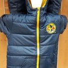 Chivas America Bubble Hoodie Jacket Long Sleeve Puffer Jacket MLS Soccer S-XL