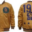 Omega Psi Phi Fraternity Light Weight Letterman Jacket  Varsity Jacket M-5X GD