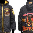 Buffalo Soldiers Windbreaker Jacket Black US ARMY Buffalo soldier Jacket L-5X