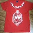DELTA SIGMA THETA SORORITY FORTITUDE T-SHIRT 1913 OOO-OOP RED DELTA DIVA TEE
