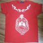 DELTA SIGMA THETA SORORITY FORTITUDE T-SHIRT 1913 OOO-OOP RED DELTA DIVA TEE