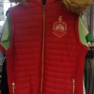 Delta Diva Delta Sigma Theta Vest Jacket Hoodie Sleeveless bubble vest jacket