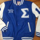 PHI BETA SIGMA  FRATERNITY WOOL LETTERMAN JACKET 1914 WOOL FRATERNITY JACKET