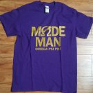 OMEGA PSI PHI FRATERNITY SHORT SLEEVE T-SHIRT OMEGA PSI PHI MADE MAN TEE