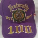 OMEGA PSI PHI FRATERNITY BASEBALL HAT 100 YEAR CENTENNIAL OMEGA PSI PHI CAP