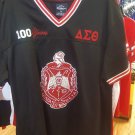 Delta Diva Delta Sigma Theta Football Jersey Sorority Black Jersey Centennial