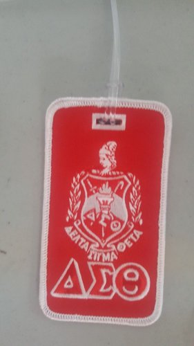 Delta Sigma Theta  Luggage Tag Delta Diva LUGGAGE BAG TAG 1913 LUGGAGE TAG