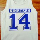 PHI BETA SIGMA FRATERNITY TANK TOP WHITE BLUE FRATERNITY TANK TOP 1914 TANK TOP